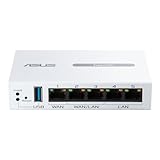 ASUS ExpertWiFi EBG15 Gigabit VPN Router, 5 Ports, Multi-WAN, Lastausgleich, VLAN, AiMesh, AiProtection Pro, Weiß