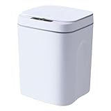 VALICLUD Smart Sensor Müllbehälter Kontaktloser Abfalleimer mit USB ladefunktion Automatischer Deckelöffnung für Küche Wohnzimmer Büro Langlebiger Geruchsdichter Abfallbehälter