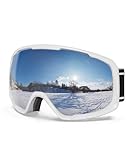 BEACOOL Ski-Brille für Herren und Damen, Jugendliche, OTG, Anti-Beschlag, Snowboardbrille, UV400-Schutz, Schneeglas-Helm-kompatibel
