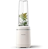 Philips Standmixer – Eco Conscious Edition, 350 Watt, ProBlend-Technologie, Tritan Renew™ Becher, BPA-frei, seidenweiß-matt (HR2500/00)