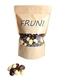 FRUNI Schoko Cashew Mix | Cashewkerne umhüllt mit Vollmilch, Zartbitter und weißer Schokolade 1 KG