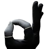 AMPri Latex Fingerlinge, 100 Stk im Beutel, Größe M, Size 3, Med-Comfort: gerollter Fingerschutz aus Latex in den Größen S, M, L, XL erhältlich