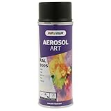 DUPLI-COLOR 733161 AEROSOL ART RAL 9005 tiefschwarz matt 400 ml