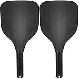 DOITOOL Gesichtsschutz für Haarspray, 2 Stück Kunststoff-friseursalonmaske, Wiederverwendbare Gesichtsmaske für Haarspray, Schutzabdeckung für Friseur-make-up (schwarz)