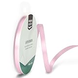 Vaessen Creative 301002-1006 Satinband Rosa, 6 mm x 10 Meter, Schleifenband, Dekoband, Geschenkband und Stoffband für Hochzeit, Taufe und Geburtstagsgeschenke, Satin, 6MM