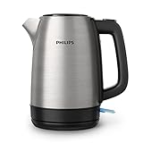 Philips Daily Collection Metall Wasserkocher – 1,7L,...