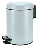 Kleine Wolke Kosmetikeimer One, Farbe: Opal, Material: Edelstahl 16,8 cm x 25 cm/PP, Größe: Eimer 3 Liter