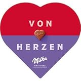 I Love Milka Herz Praliné Haselnusscrème, 12er Pack (12 x...