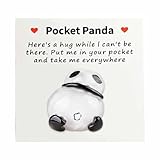 JHIALG Taschenumarmung, niedlicher Panda-Umarmung, Liebesbeweis, Geschenk, Souvenir, heißes Herz, Freundschaftsdekoration, Osterliebe, Hochzeit, Party, Familienfeier, Umarmung, Stressumarmung, Panda,