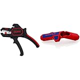 KNIPEX ErgoStrip® Universal-Abmantelungswerkzeug für Rechtshänder & Automatische Abisolierzange