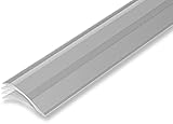 (12,99EUR/m) Übergangsprofil Höhenausgleichsprofil 45 x 900 mm silberfarben selbstklebend Nahtdeckprofil Dehnungsfugenprofil Abdeckleiste Anpassungsprofil Höhenausgleich 2-20 mm