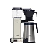 Moccamaster KBGT, Kaffeemaschine mit Thermoskanne, Filterkaffeemaschine, Off-White, 1.25 Liter