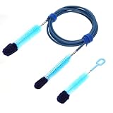 CPAP Schlauch Reinigungsbürste Doppelseitige Schlauchbürste CPAP Reinigungsset CPAP Schlauch und Maskenreinigungsbürste Geeignet für Alle CPAP Schlauchtypen