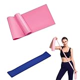 2er-Set Fitnessband Widerstandsband Gummiband Resistance Bänder für Ganzkörpertraining Gymnastikband,Fitnessbänder Widerstandsbänder Trainingsbänder Booty Band Elastic Fitness Sportbänder