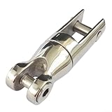 Jotekonoby 316 Edelstahl Boot Anker Kette Wirbel, Ankerkette Drehverbinder Boot Hardware, Verbinder Marine Boot 6-8mm10-12mm(10-12mm)