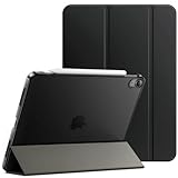 JETech Hülle für iPad Air 11 Zoll M3/M2 (2025/2024), iPad Air 5./4. Generation 2022/2020 10,9 Zoll, Abdeckung mit Auto Schlafen/Wachen (Schwarz)