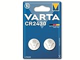 VARTA Batterien Knopfzelle CR2430, 2 Stück, Power on...