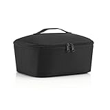 reisenthel coolerbag M Pocket in Schwarz – Kühltasche aus recycelten PET-Flaschen – Ideal für das Mittagessen unterwegs