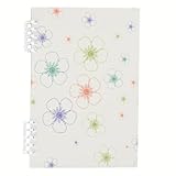 Generisch Zartes Blumen Notizbuch Vintage, Notizbuch A5 120 Seiten 60 Blatt 80g/m², A5 Liniert Journal Buch Für Schule Und Arbeit, Student Block Liniert, Collegeblock Für Notizen, Schul Sachen