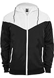 Urban Classics Herren Urban Classics Herren Arrow Windrunner Jacke, Blk/Wht, L
