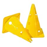 SueaLe 2 Stück Trainingskegel Sport Markierungskegel Fußball Basketball Fußball Training Outdoor Aktivitäten Oder Veranstaltungen
