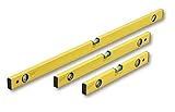 Meister Wasserwaagen-Set mit 3 Ebenen 1 x 1000 mm, 1 x 600...