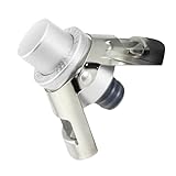 Sektverschluss für Flaschen - Edelstahl Sektflaschenstecker | Presse - Weinverschluss mit eingebauter Druckpumpe für Hochzeitsbar, Champagnerversiegelung Zubehör