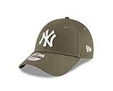 New Era New York Yankees MLB League Essential Olive 9Forty Adjustable Cap - One-Size