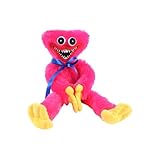 Molinter Lächelndes Monster Plush Toys Happy Smile Monster Kettensäge Plüsch Puppen Spielzeug Cartoon Plüschtiere Geschenke für Kinder (Rosa)