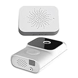 Smart Video Calling Türklingel - Sicherheitskamera Zwei-Wege-Kommunikation, stabiles Nachtüberwachungssystem, hochwertiges Eingangsgerät, Premium-Haussicherheitskamera | Zuverlässiges Gadget für