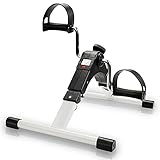 EINFEBEN Mini-Heimtrainer, Fitness Fahrrad Pedaltrainer, Armtrainer und Beintrainer für Muskelaufbau, Ausdauertraining, Bewegungstraining mit einstellbarem Widerstand, Beintrainer für Zuhause Büro