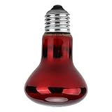 Xiuganpo Terrarium-Infrarot-Wärmelampen, Quarzglas-Infrarot-Wärmelampenbirne für Reptilien, Antioxidativ, 220–240 V