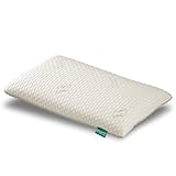 KNERST® Orthopädisches Memory Foam Kissen | Kissen Bauchschläfer | Kopfkissen 70x35x6cm | ÖKO-TEX Kopfkissen Flach | Bauchschläferkissen gegen Verspannungen in Bauchlage I EXTRA FLACH