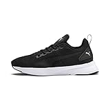 PUMA Flyer Runner Jr Sneaker, Black White 1, 39 EU