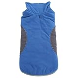 Cosiki Welpenmäntel für Kleine Welpen, Hundemantel Hunde Wintermantel mit Stehendem Kragen Winddichtem Hund Warme Kleidung Welpe Jacke für Kleine Mittelgrockige Hunde Warmes Haustier Kaltes Wetter