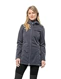 Jack Wolfskin Damen WINDHAIN Coat W Softshellmantel, Dolphin, 42