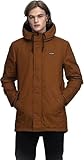 Ragwear Herren Winterparka MR SMITH (DE/NL/SE/PL, Alphanumerisch, L, Regular, Regular, Dark Cinnamon)