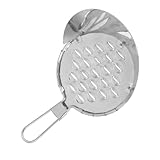 OUNONA 2 Stück Gelee-schaber Spätzlepresse Noodles Maker Nudelpresse Spaghetti-hersteller Manueller Schaber Nudelmacher Pasta-extruder Spätzlemacher Silber Rostfreier Stahl