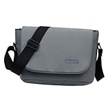 Angoily Spiegellose Kameratasche professionelle kamera Handtaschen-Organizer-Einsätze kinderkamera tasche schulterbeutel totebags Reise Kameratasche Kamera Aufbewahrungstasche Nylon Grey