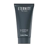 CALVIN KLEIN Eternity Hair and Body Wash for him, 2in1 Duschgel für Haare und Körper, holzig-aromatischer Duft, 150ml