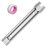 LUCKCDUO Kompakter, hohler Schraubenschlüssel für Klempnerarbeiten, müheloses Werkzeug für schnelle Wasserhahnreparaturen (23–27 mm)