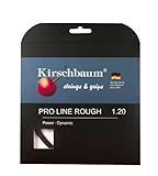 Kirschbaum Unisex – Erwachsene K1PLR125 Tennis-Saite, schwarz, 1,25 mm