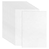 WSICSE 25 Blatt Schrumpffolie zum Bemalen, A4 Schrumpfpapier Schrumpffolien Durchscheinend Plastikfolien zum Basteln für Kinder Studenten DIY Handwerk