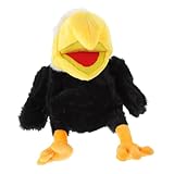Beaupretty Handpuppe Vogel Interaktive Tierhandpuppe für Geschichtenerzählen Kuscheliges Plüschspielzeug für Katze für Rollenspiele und Kreative Erziehung