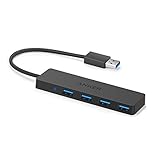 Anker 4-Port USB 3.0 Ultra Flacher Datenhub, Geeignet für...