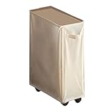 Haofy Yoga Matten Organizer Korb mit Rädern Oxford Stoff Rolling Wäschereikorb für Heimgymnen und Yoga -Accessoires