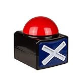 Out of the Blue 60/1147 - Buzzer mit LED und Sound, ca. 11,5 x 11 cm, aus Kunststoff, batteriebetrieben, im Geschenkkarton