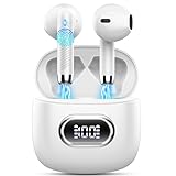 Bluetooth Kopfhörer, Kopfhörer Kabellos Bluetooth 5.3 In Ear Kopfhörer mit 4 HD Mic, 2024 Kabellose Kopfhörer 42Std ENC Noise Cancelling Earbuds Tiefer Bass, IP7 Wasserdicht Ohrhörer LED-Anzeige USB-C