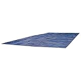 Poolpanda Premium Solarfolie 732 x 366 cm rechteckig | Stärke 400 µm | schwarz/blau | zuschneidbar | Solarplane für Pool | Poolheizung