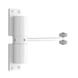 Automatischer Türschließer, stabiles Türschließer-Set für den Außenbereich, mit Rolldesigns zum Schutz vor Beschädigungen, Stahlbeschläge